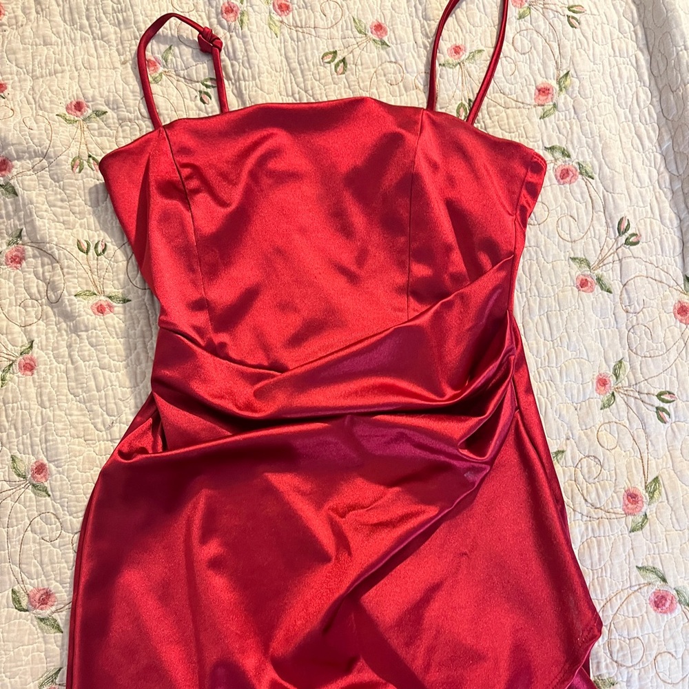 Windsor Red Mini Dress